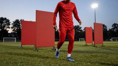 The Portugal national team, featuring Cristiano Ronaldo, used Malmö FF's home stadium for training ahead of their Nations...