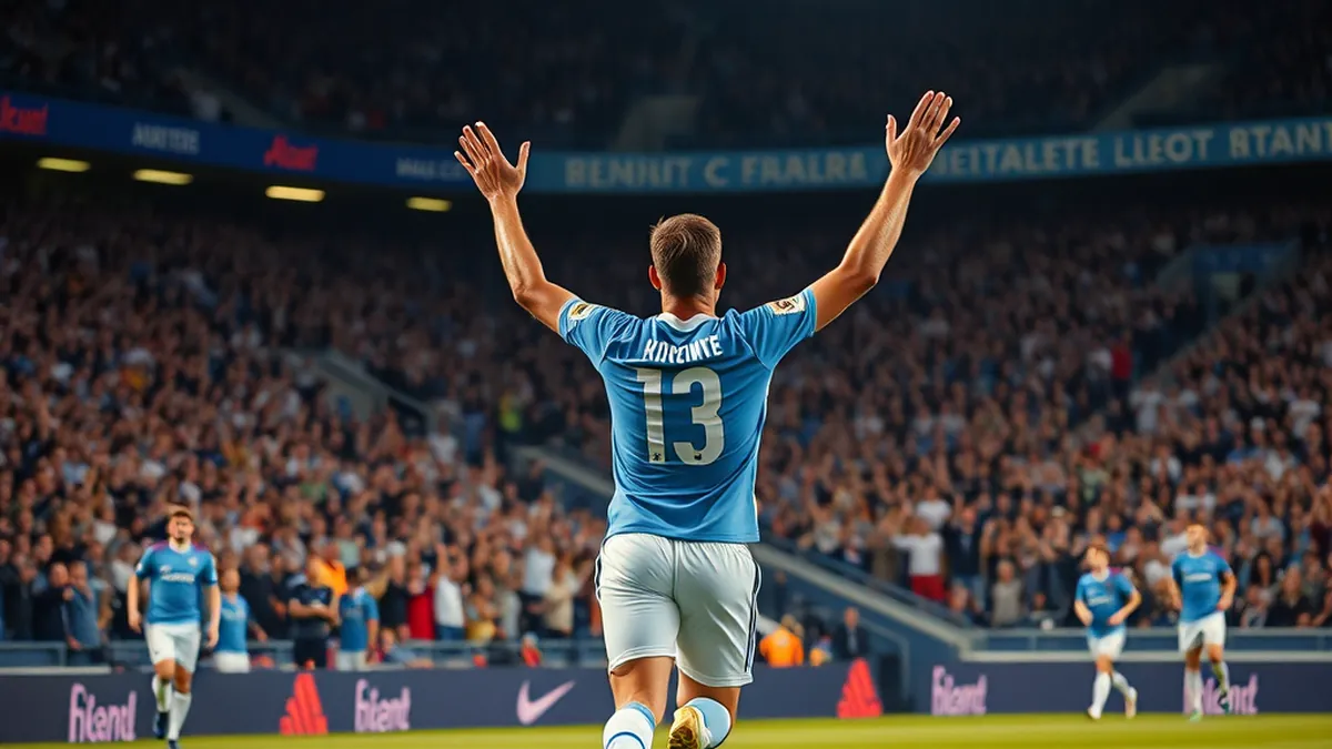 Big win for Malmo FF - Kanutte scores hat-trick